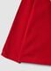 Red pure organic cotton T-shirt with varsity print for boys_3