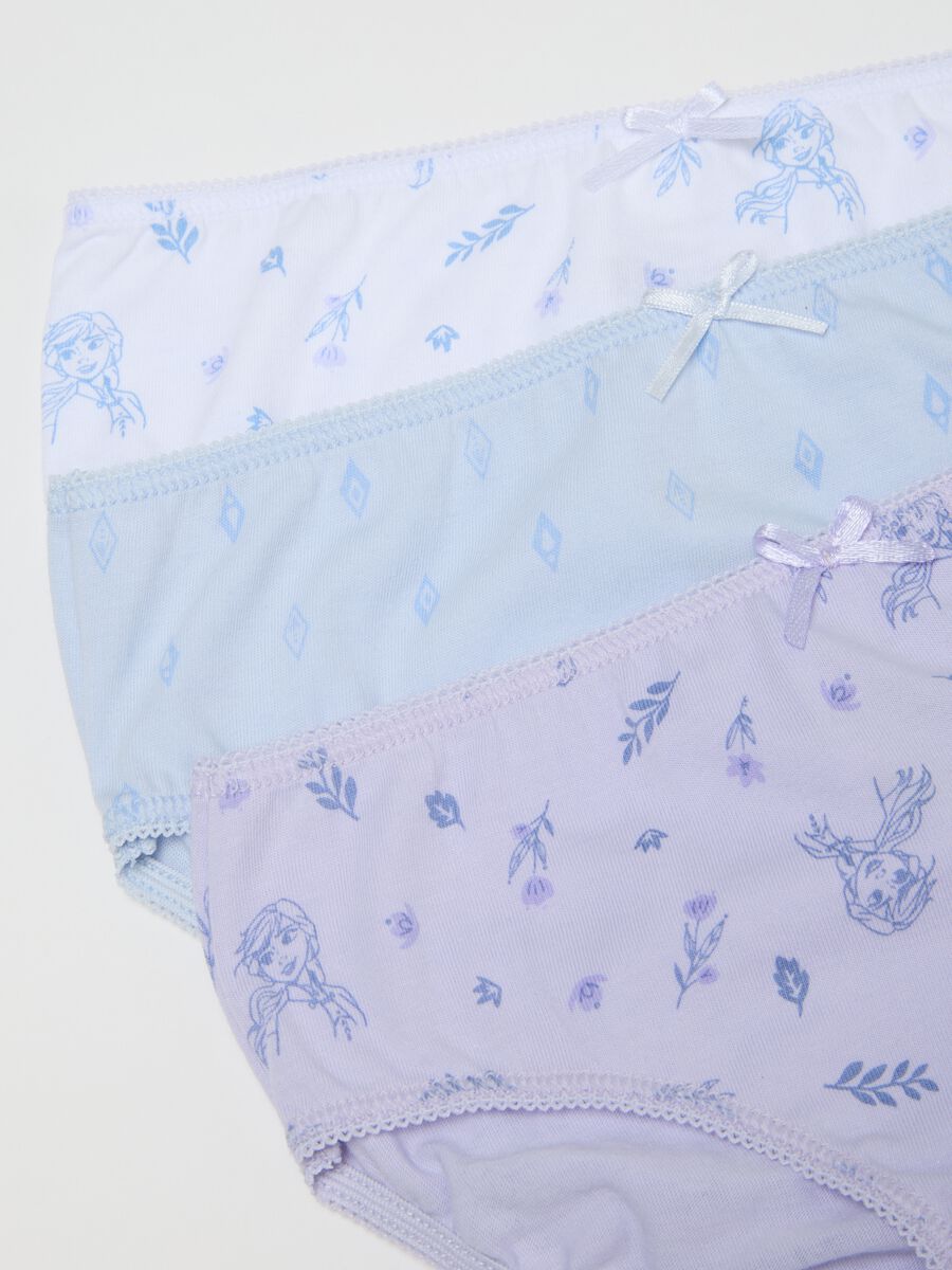 Set of girl's multicolour pure cotton regular fit briefs_3
