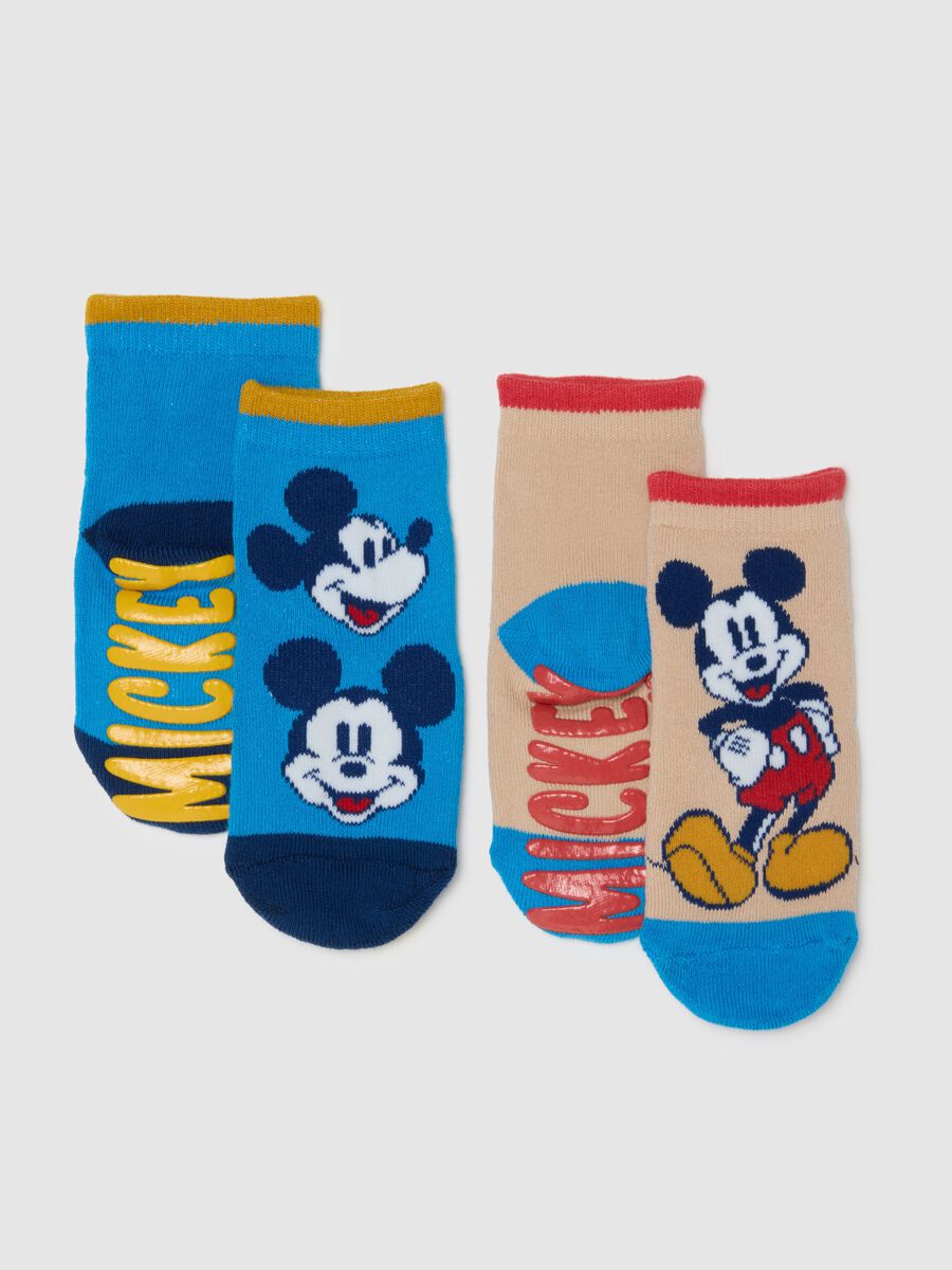 Bipack calze multicolor da neonato in misto cotone regular fit_0