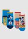 Twin-pack of multicolour baby socks in regular fit cotton blend_0