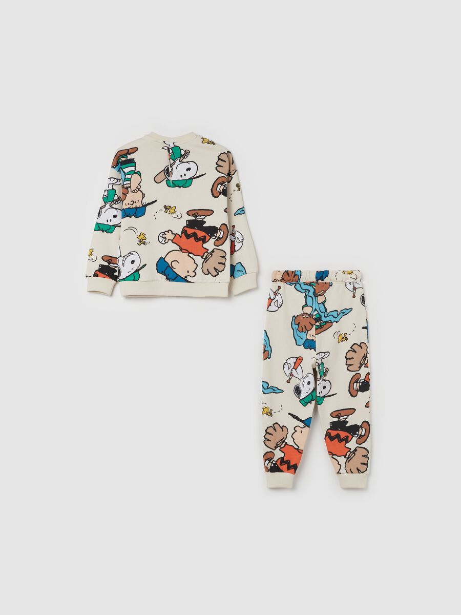 Jogging set in cotone con stampa Peanuts_1