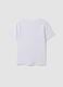 White stretch cotton T-shirt with Rolling Stones print_6
