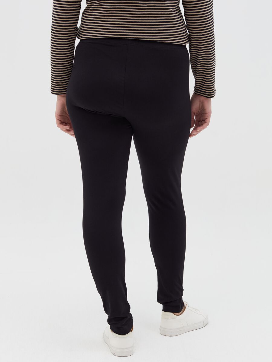 Curvy leggings in stretch cotton_3
