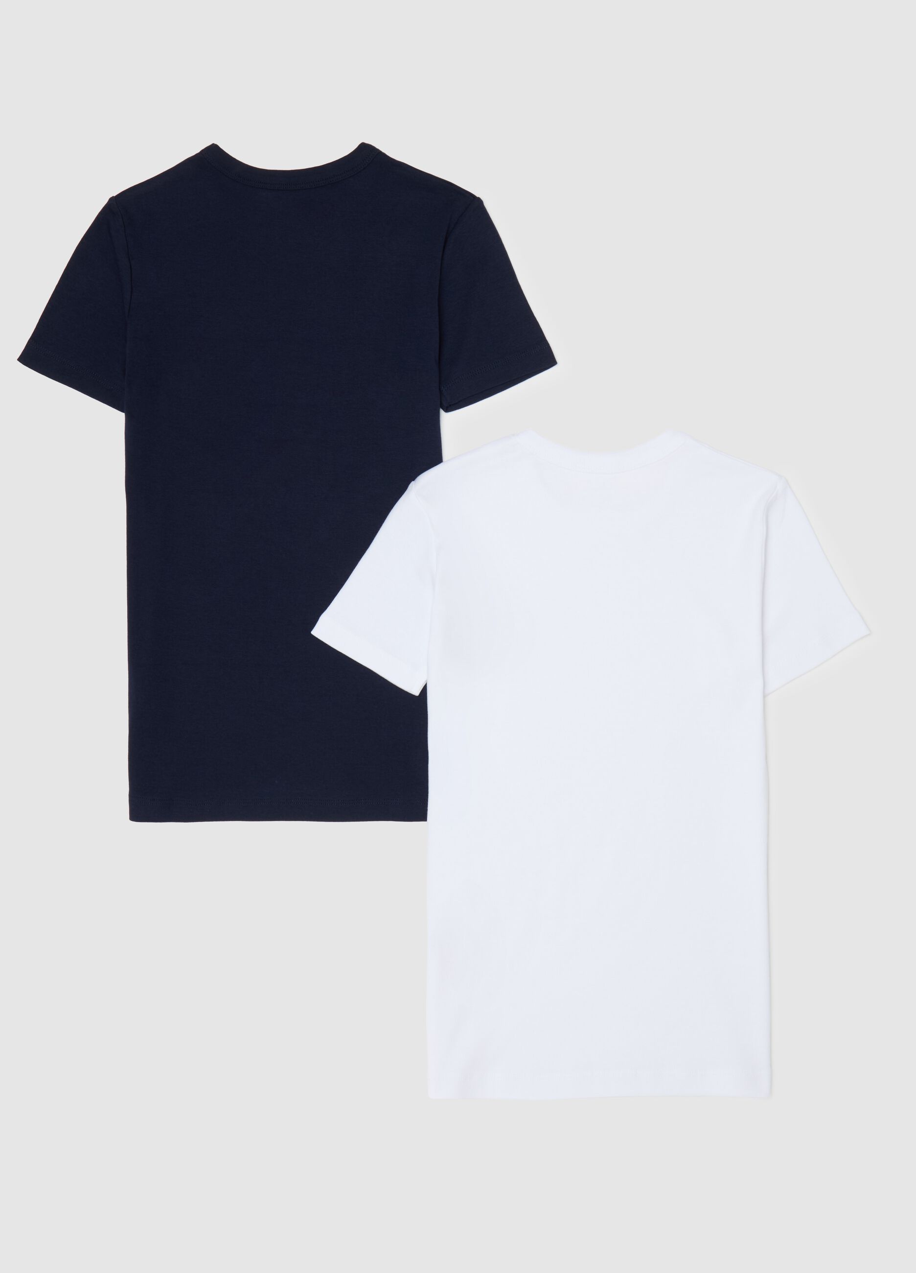 Bipack t-shirt intime in cotone tinta unita