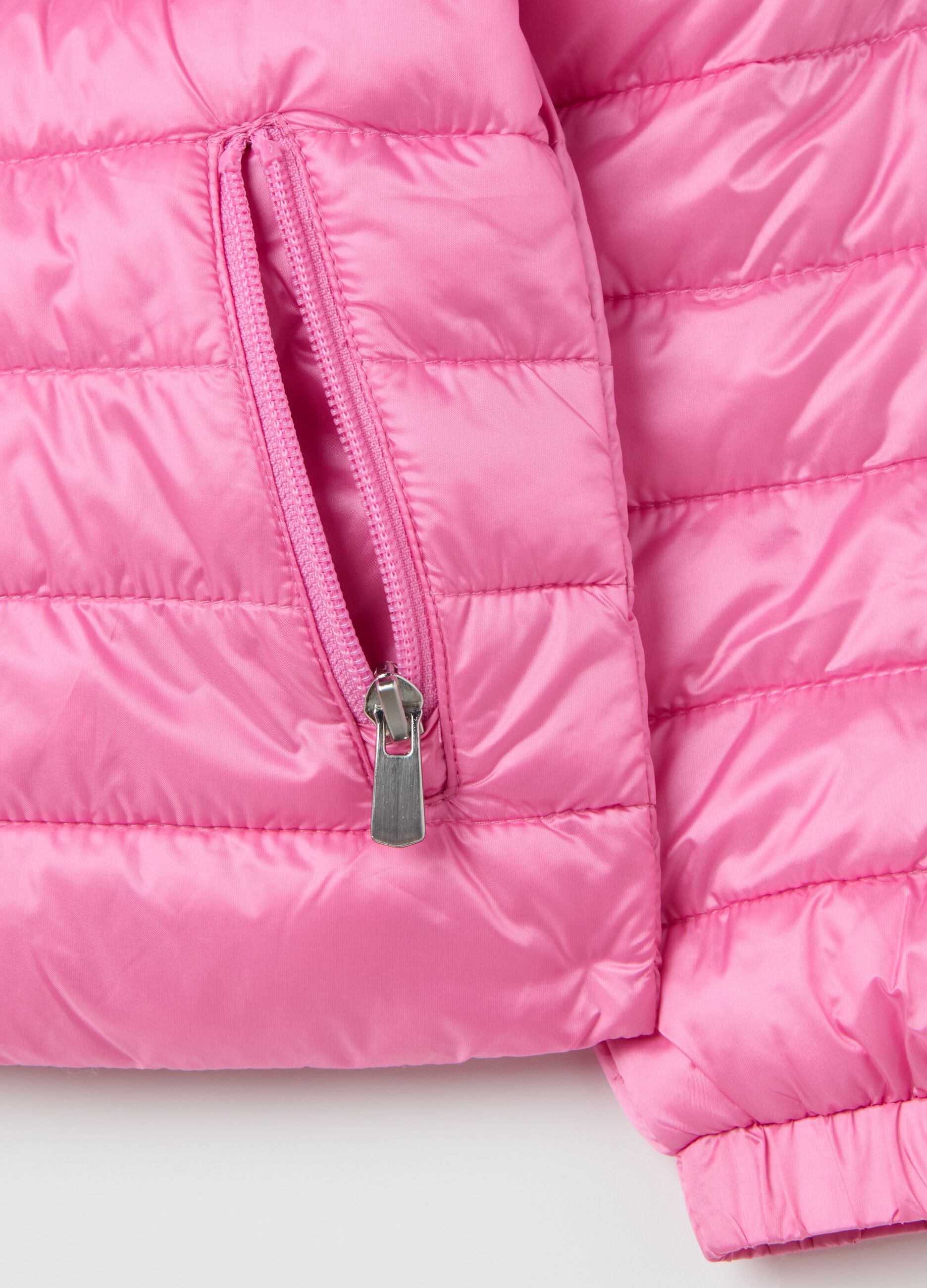 Ultralight down jacket with hood