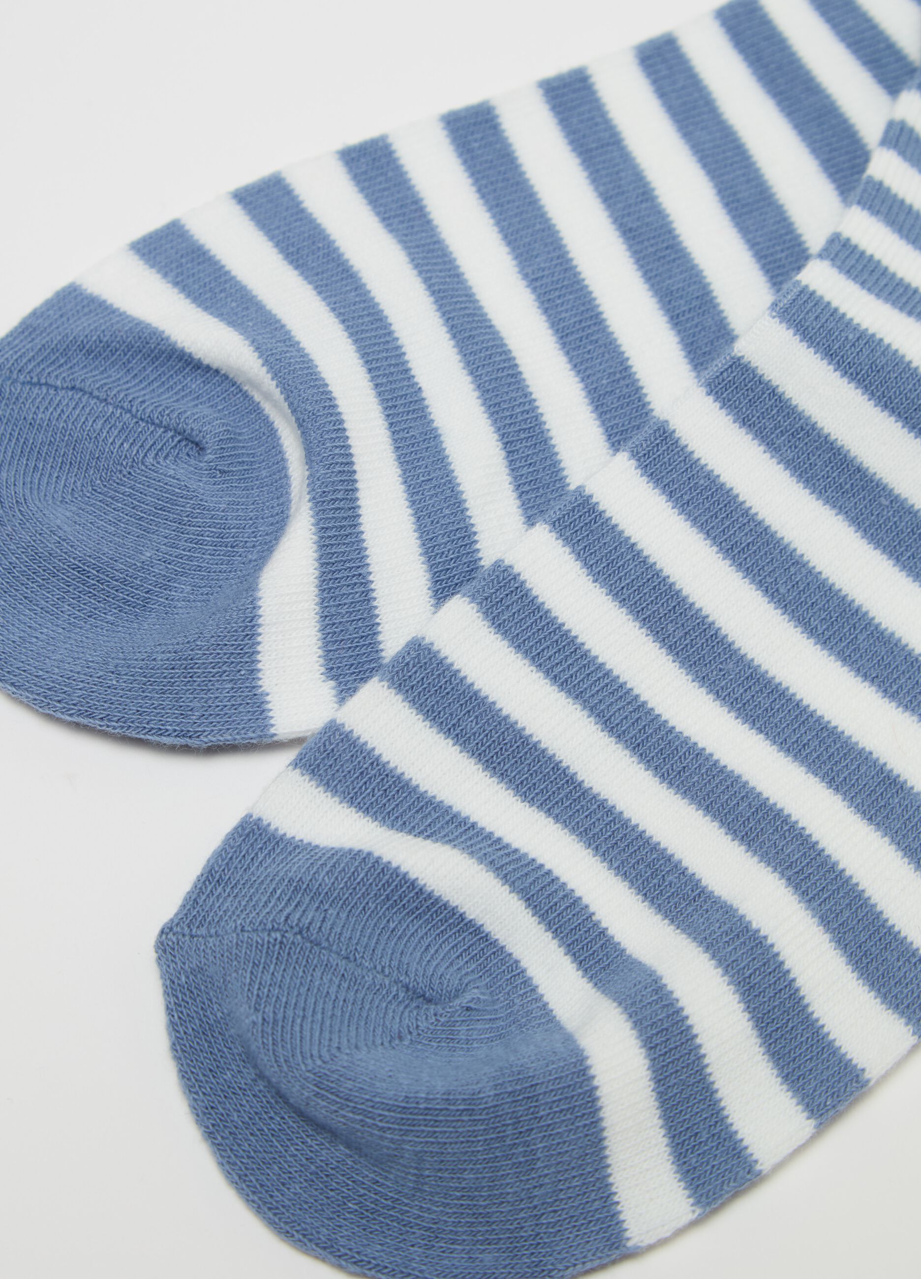 Three-pair pack sneaker liners with teddy bear embroidery