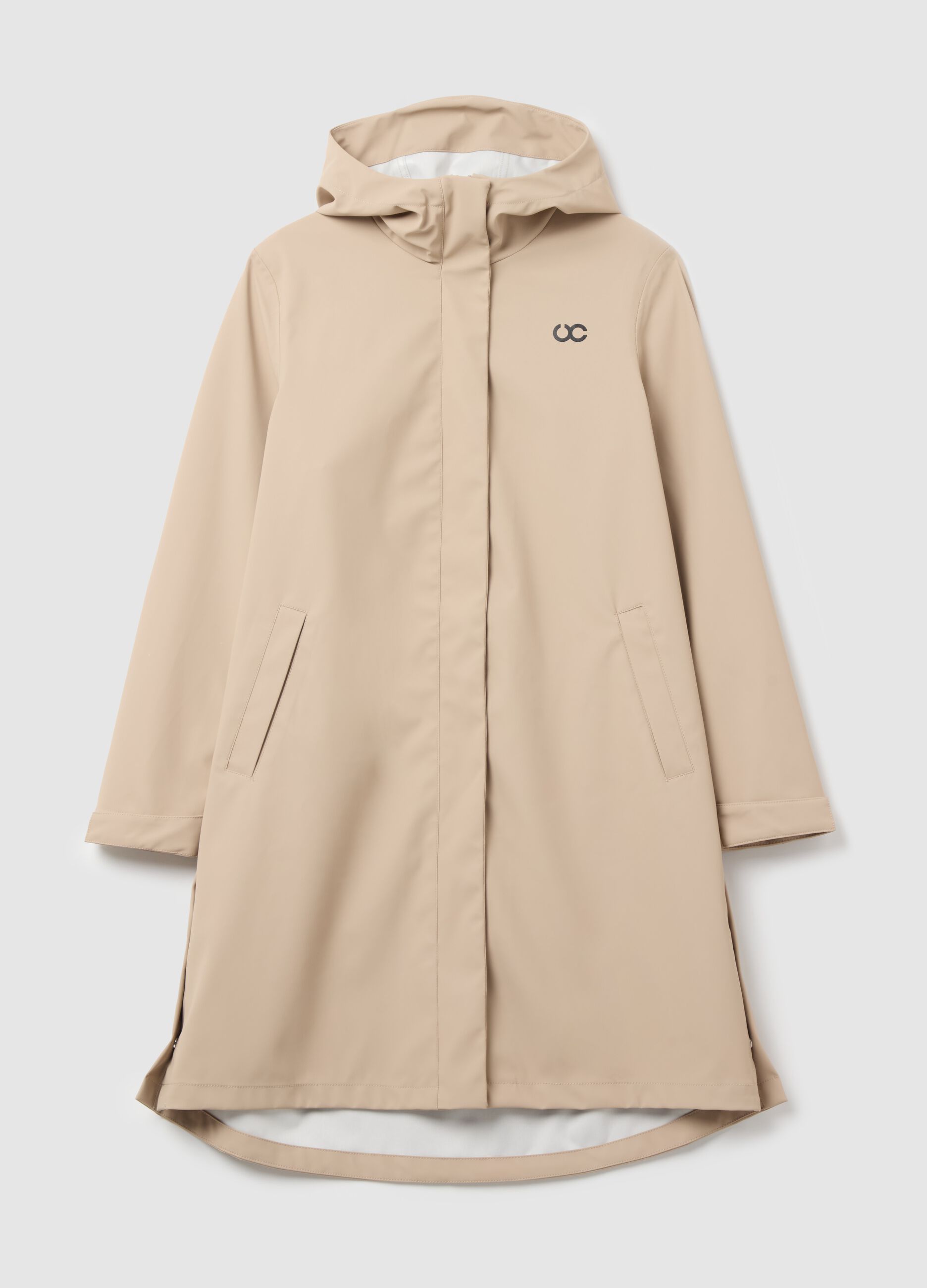 Parka lungo con cappuccio