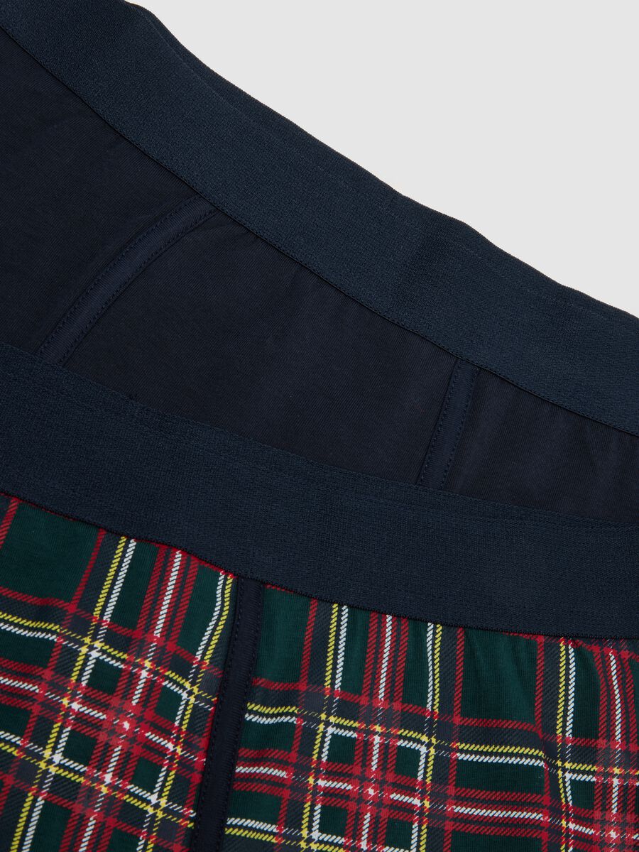 Bipack boxer in cotone elasticizzato multicolor regular fit_5