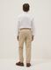 Boys' beige pure cotton jogger trousers regular fit_1