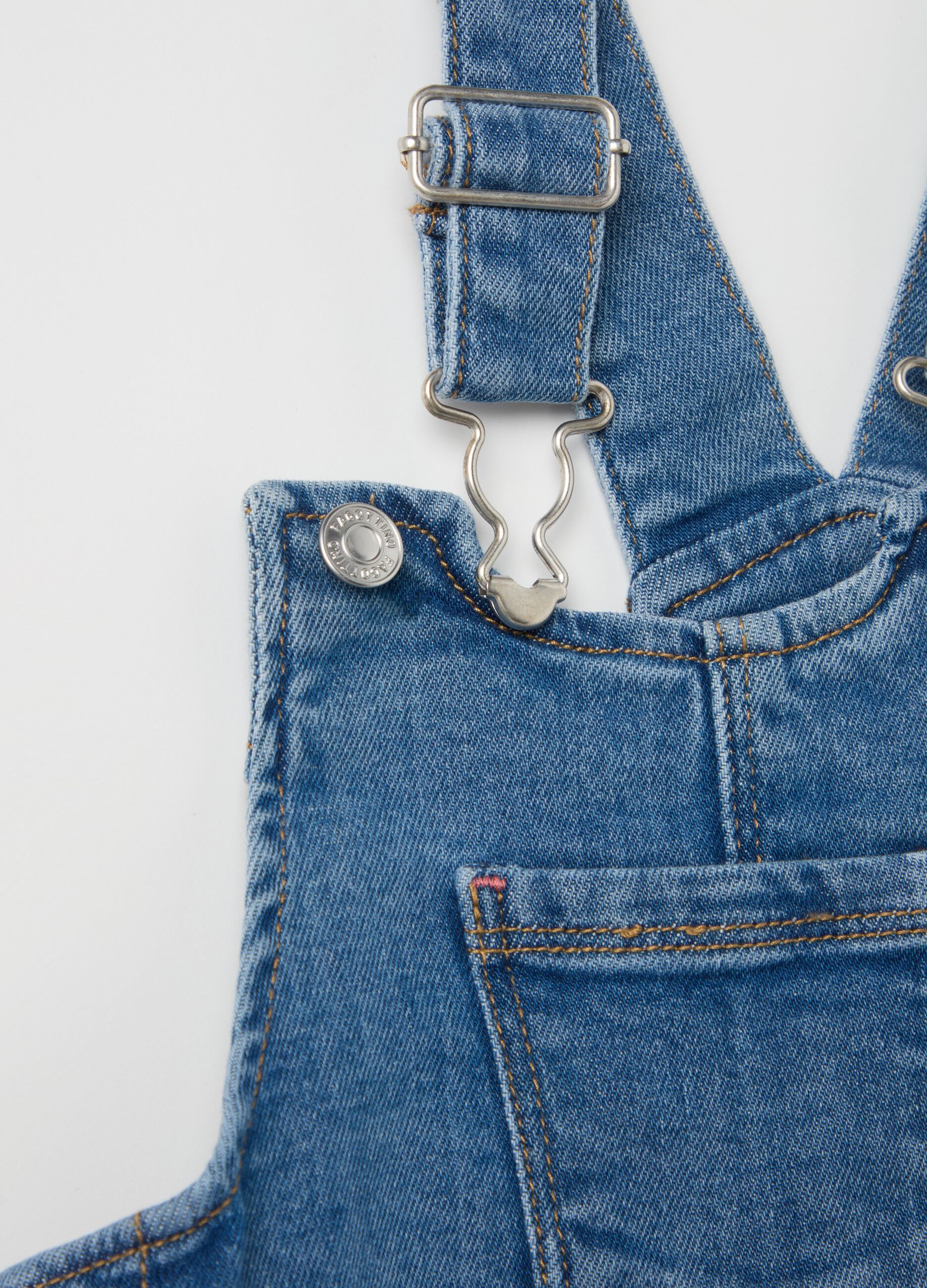 Denim pinafore