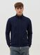 Full-zip sweatshirt in French terry with high neck_1