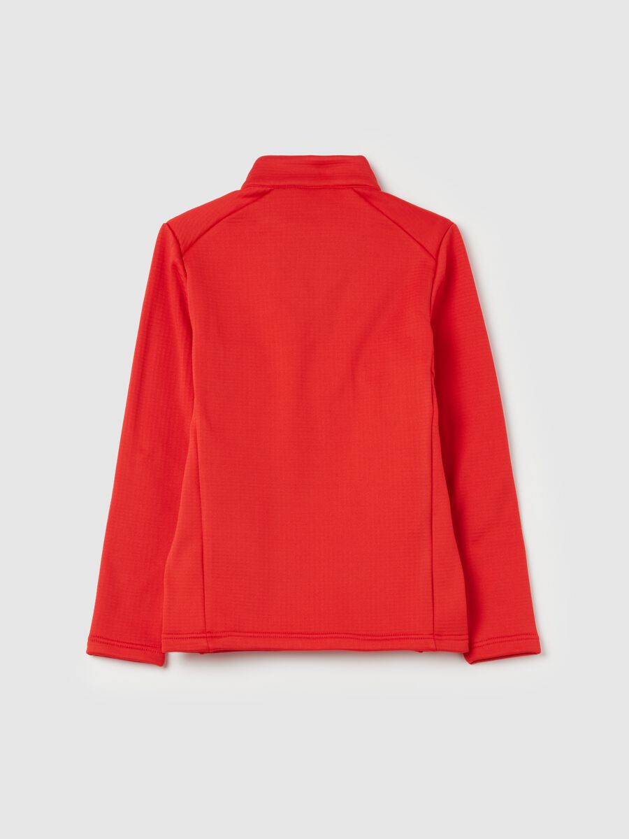 Waffle pile half-zip ALTAVIA WITH DEBORAH COMPAGNONI_4