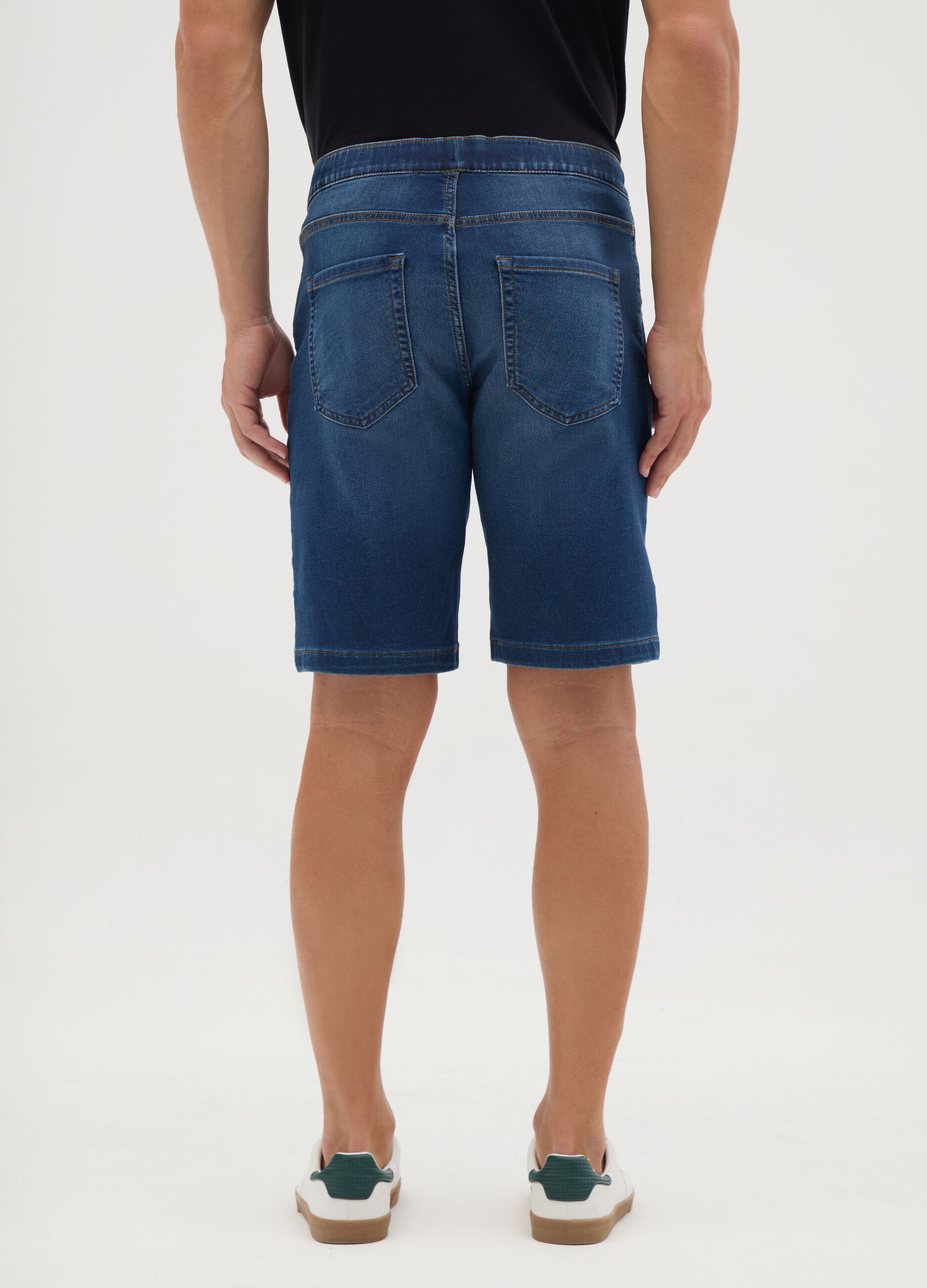 Bermuda da uomo in denim regular fit