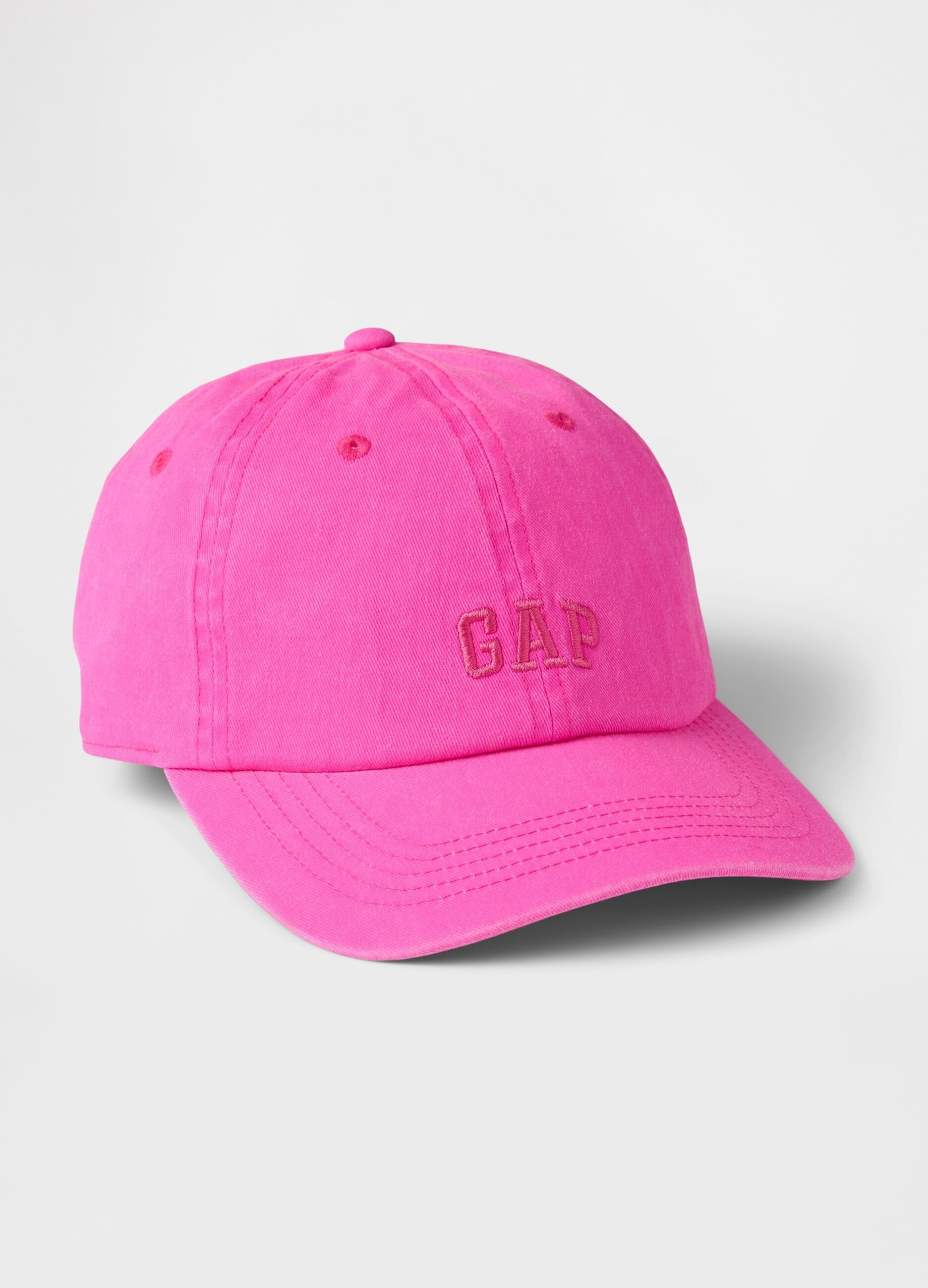 Fuchsia cotton baseball cap