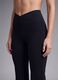 Black flared leggings in stretch fabric &ndash; ALTAVIA STUDIO_4