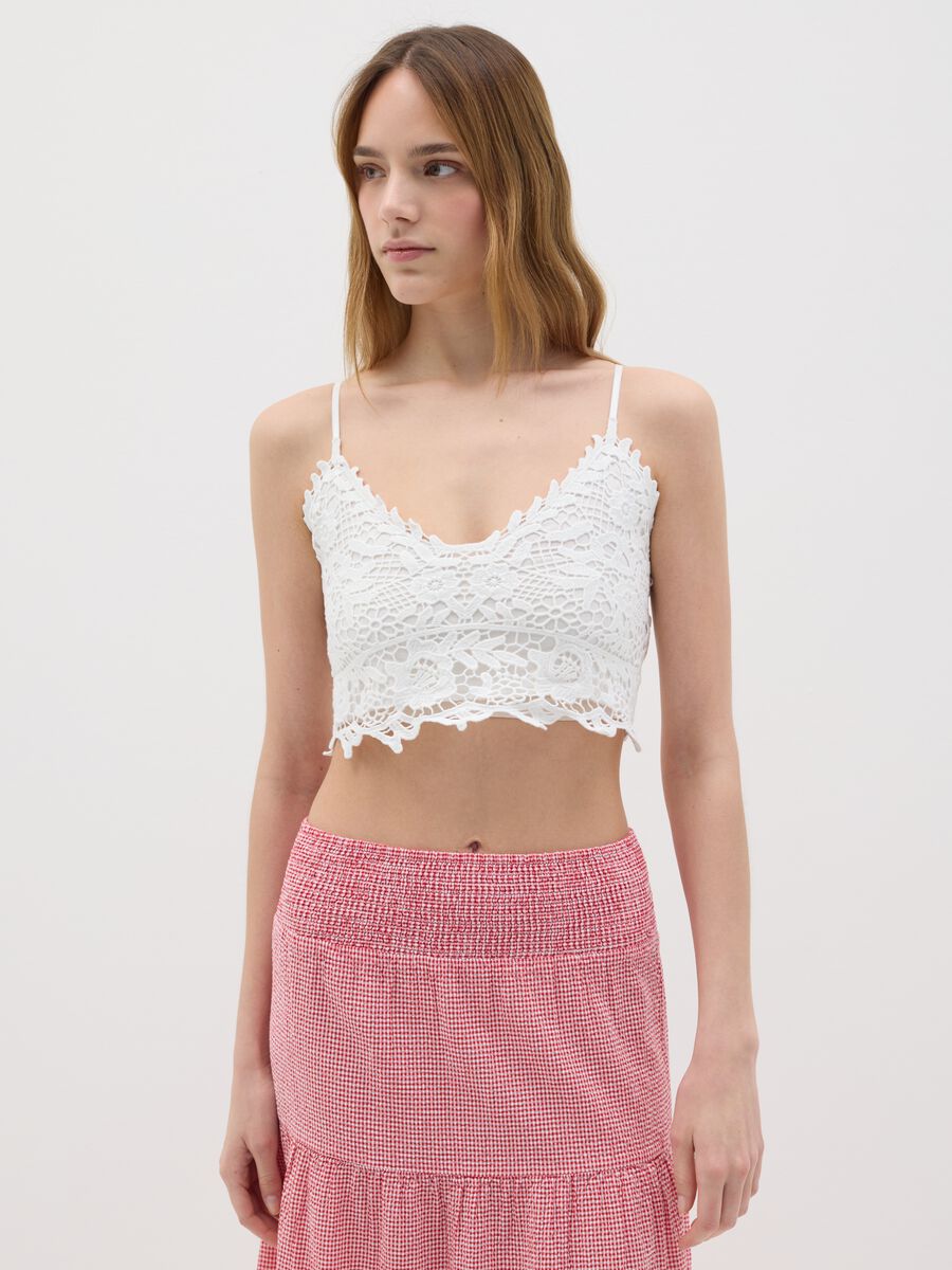 White lace top in pure cotton_3