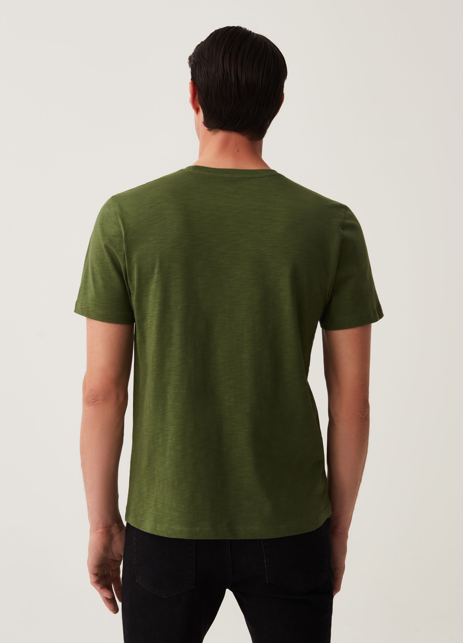 Bipack t-shirt in cotone slub_2