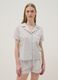 Regular-fit pure cotton grey pyjamas_1