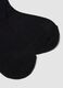 2-pack black socks in organic cotton jersey blend_1