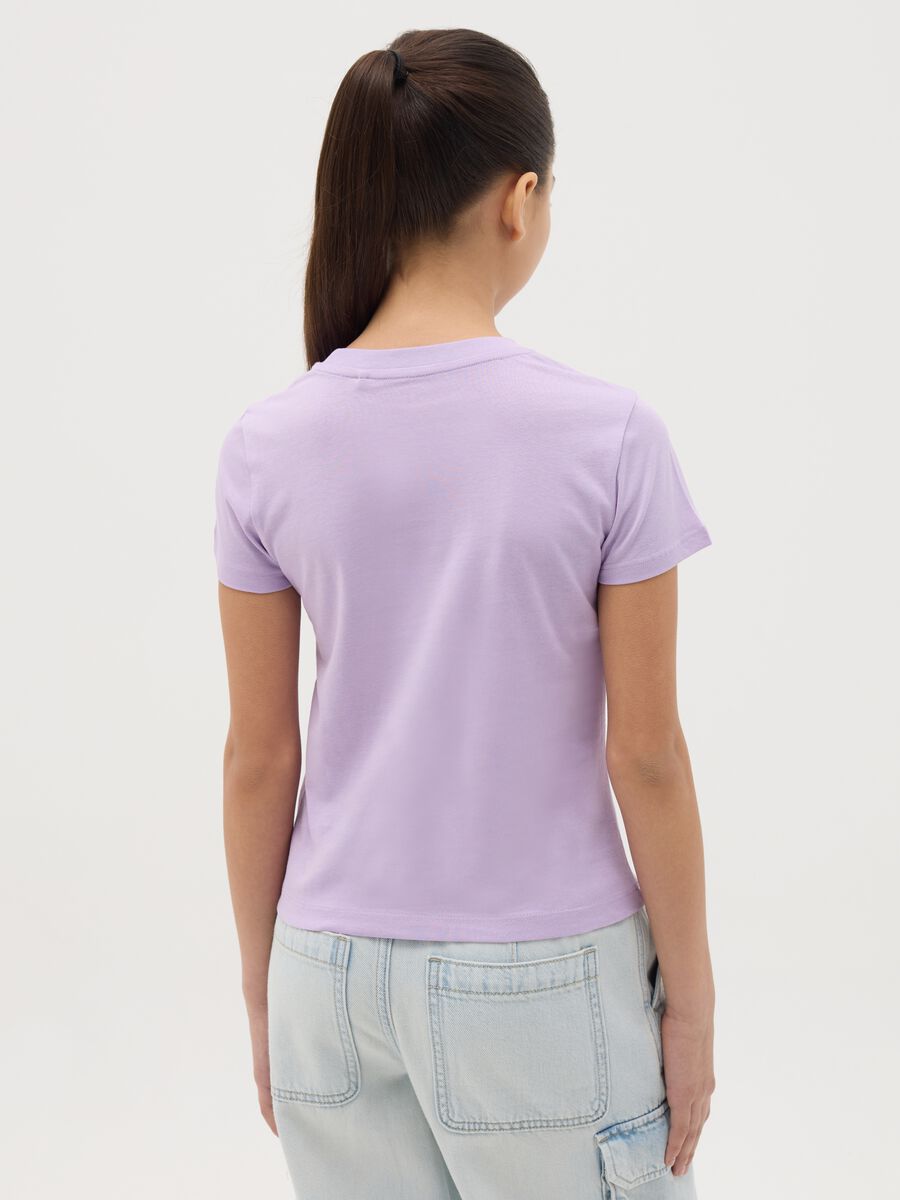 Cotton T-shirt with "Street Art" print_2
