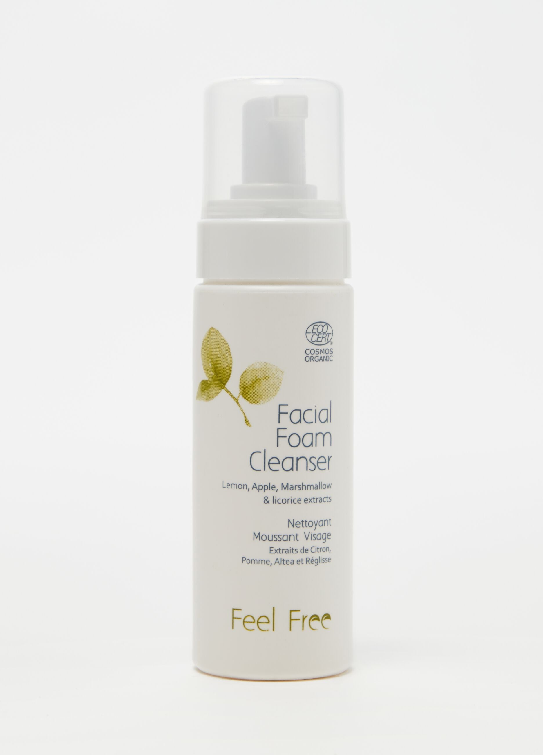 Detergente viso in mousse