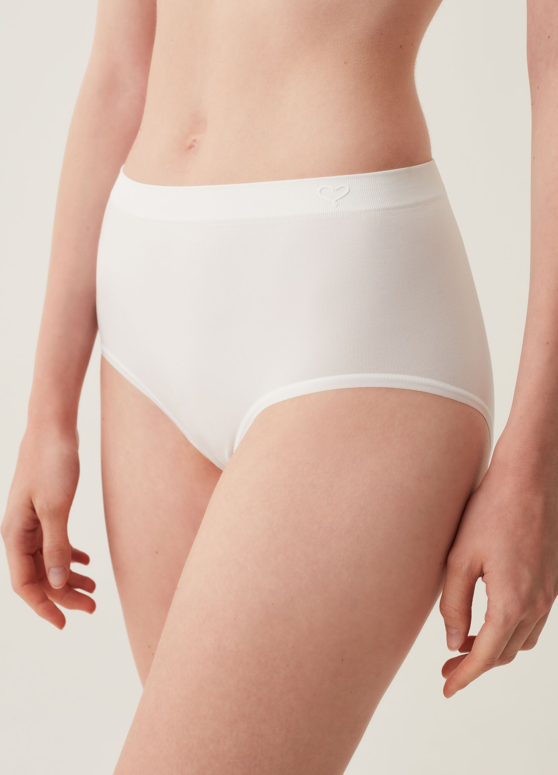 The One seamless high-rise briefs
