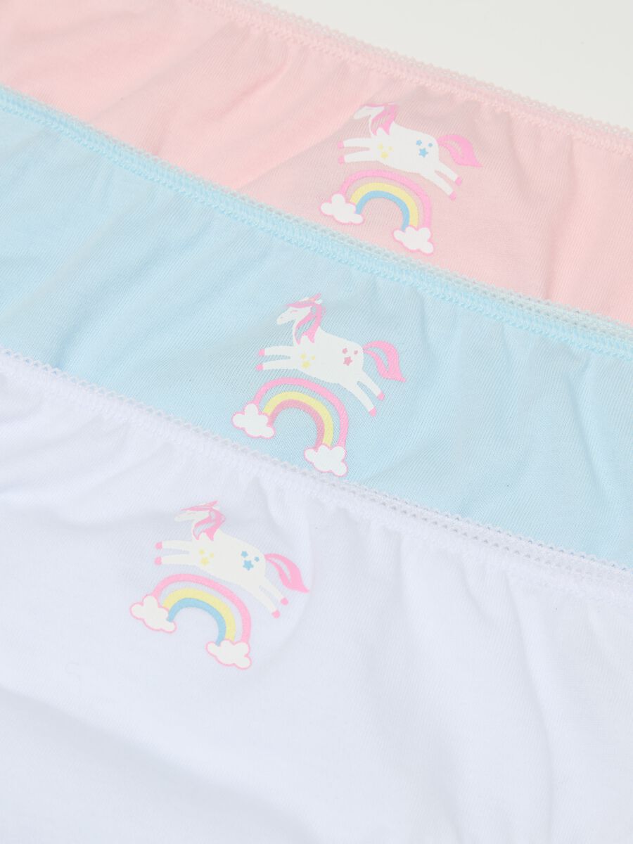 Seven-pack briefs in cotton with bow_3