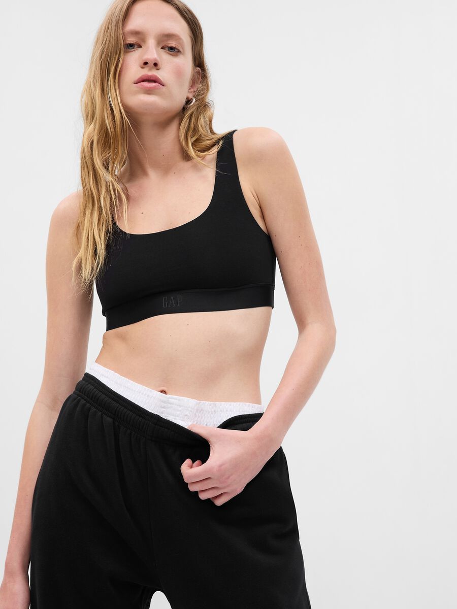 Stretch organic cotton bralette_1