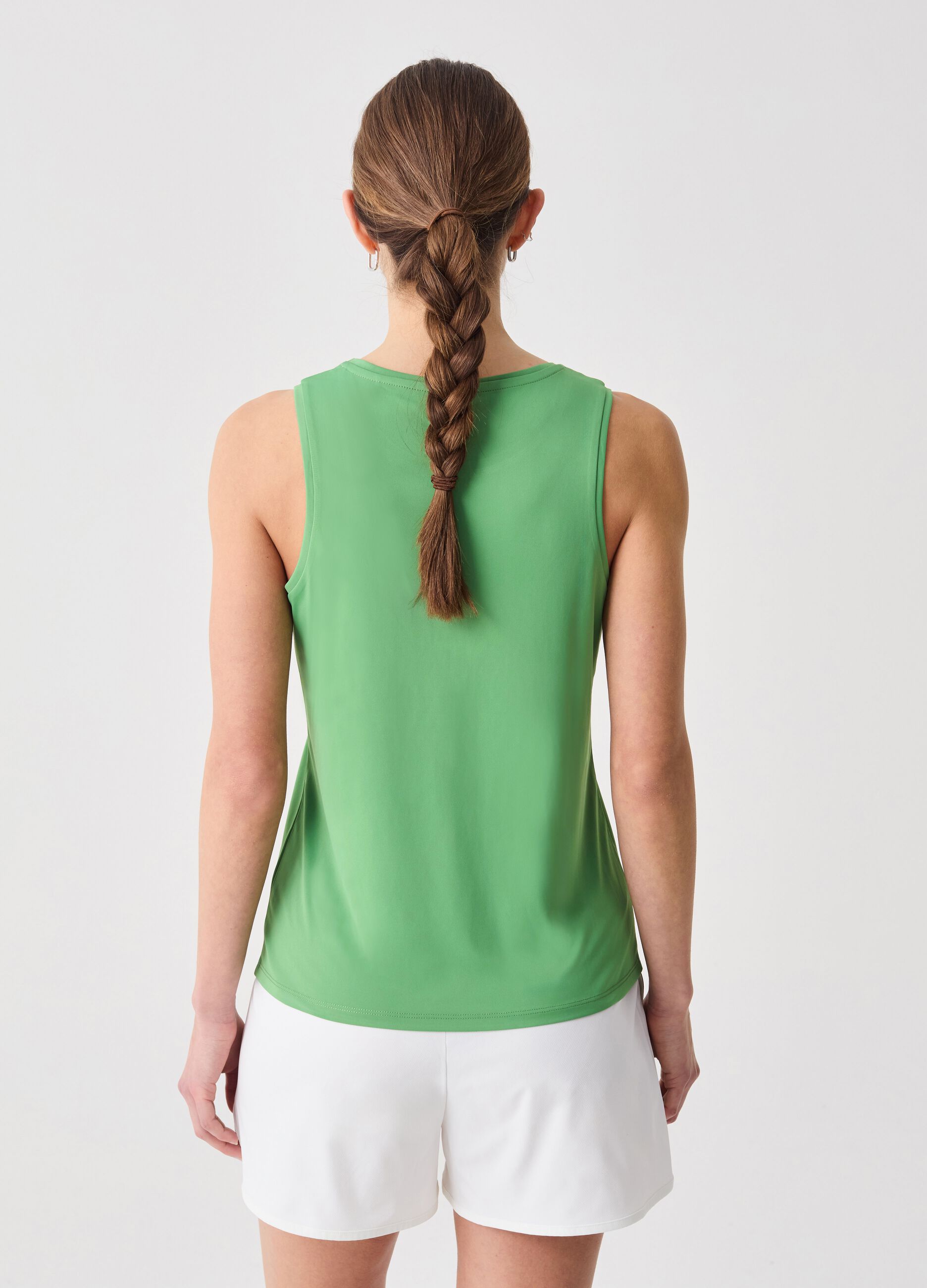 SLAZENGER sports tank top with logo print