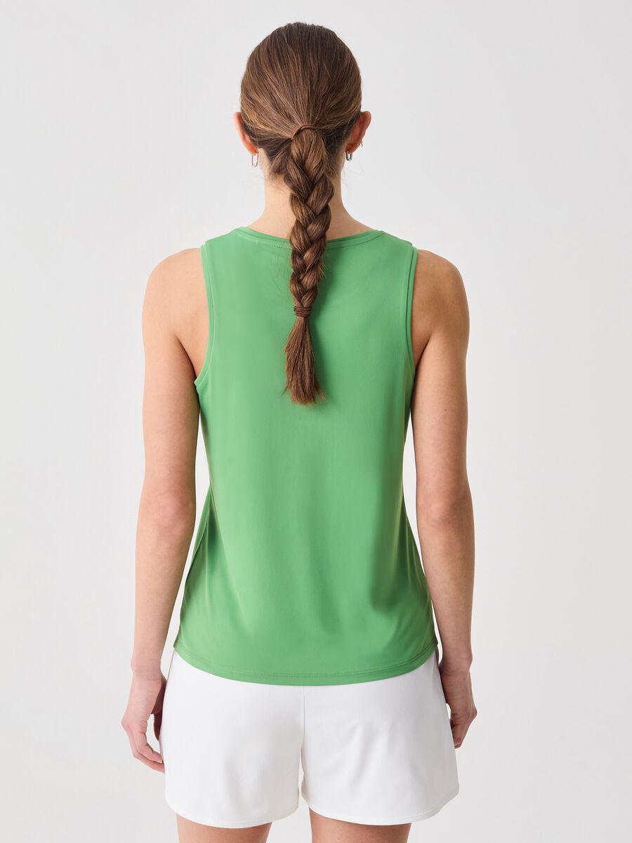 Tank top sportivo con stampa logo SLAZENGER_3