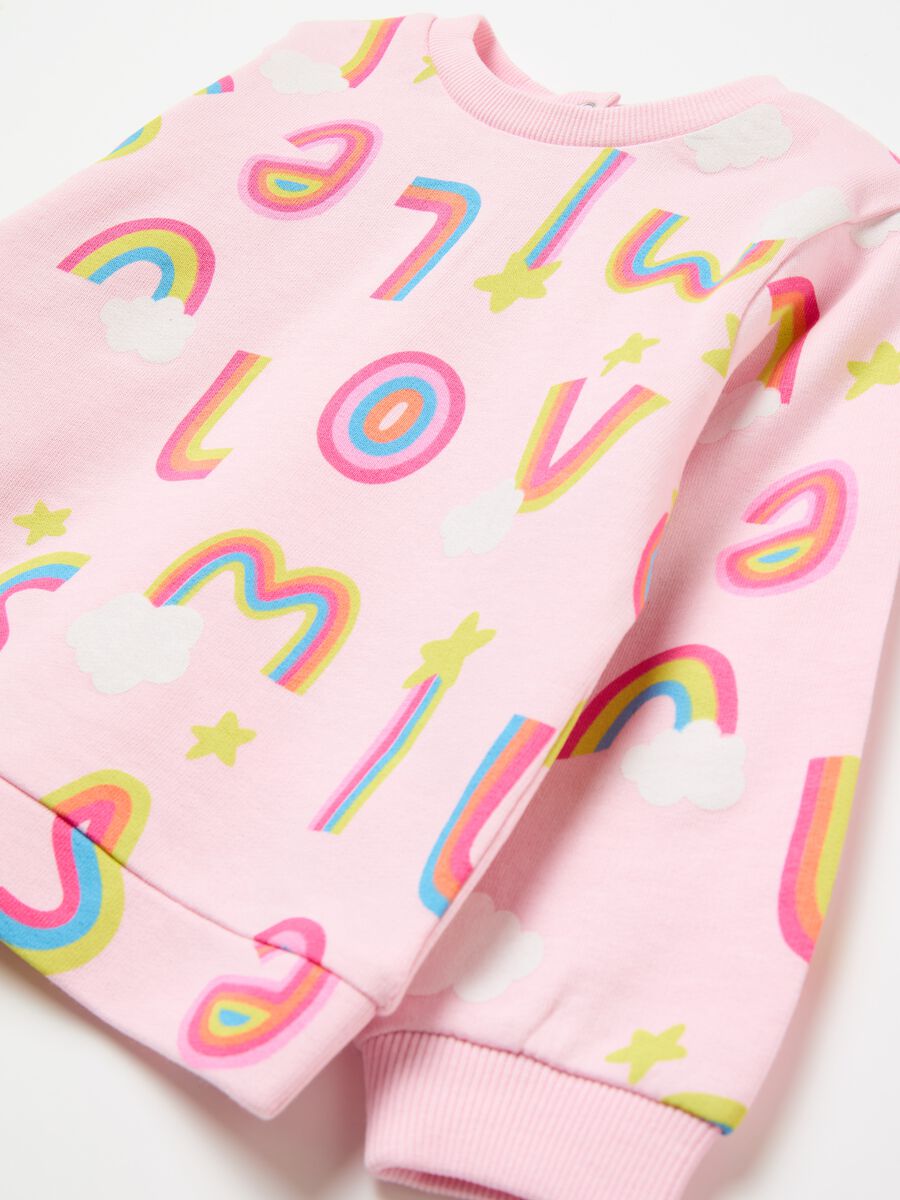 Jogging set in French Terry con stampa_2