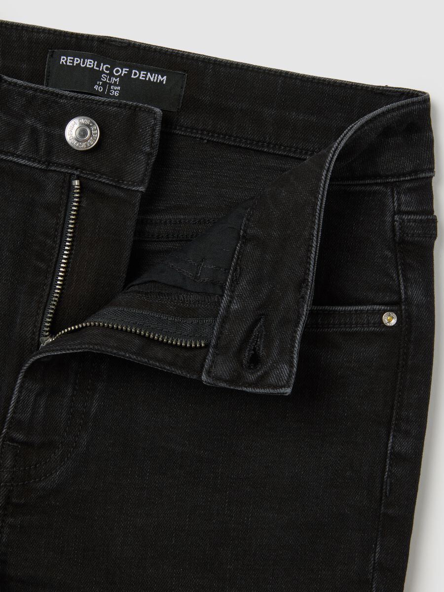 Slim Black Stretch Jeans_1