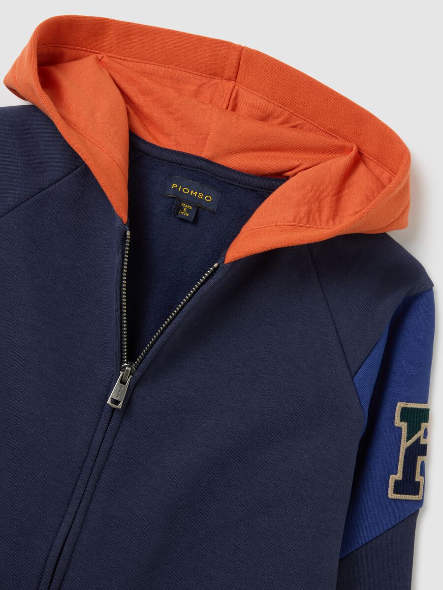 Children's multicolour cotton-blend oversized sweatshirt_2