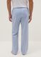 Multicolour check pure cotton pyjama trousers regular fit_2