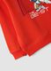 Red organic cotton crew-neck sweatshirt_2