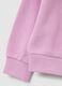 Girls' oversized pink cotton blend sweatshirt_3
