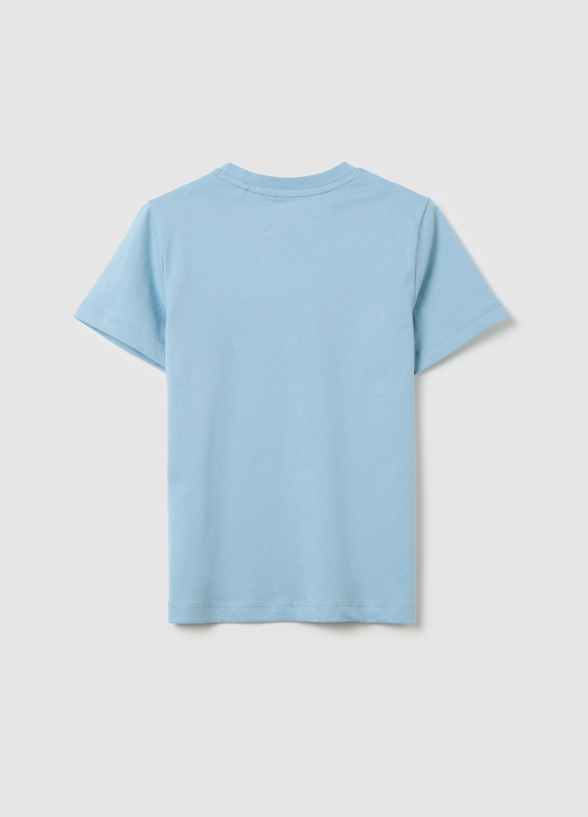 Cotton T-shirt with print