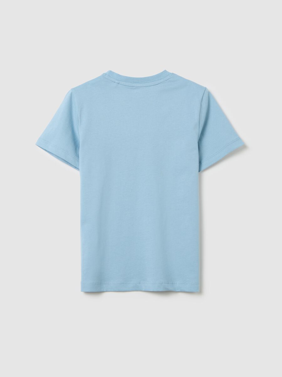 Cotton T-shirt with print_1