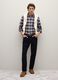 Multicolour long-sleeve shirt in pure cotton, regular fit, checked_1