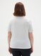 Grey women's pure cotton T-shirt_3