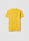 Yellow pure cotton boys&rsquo; regular fit T-shirt_4