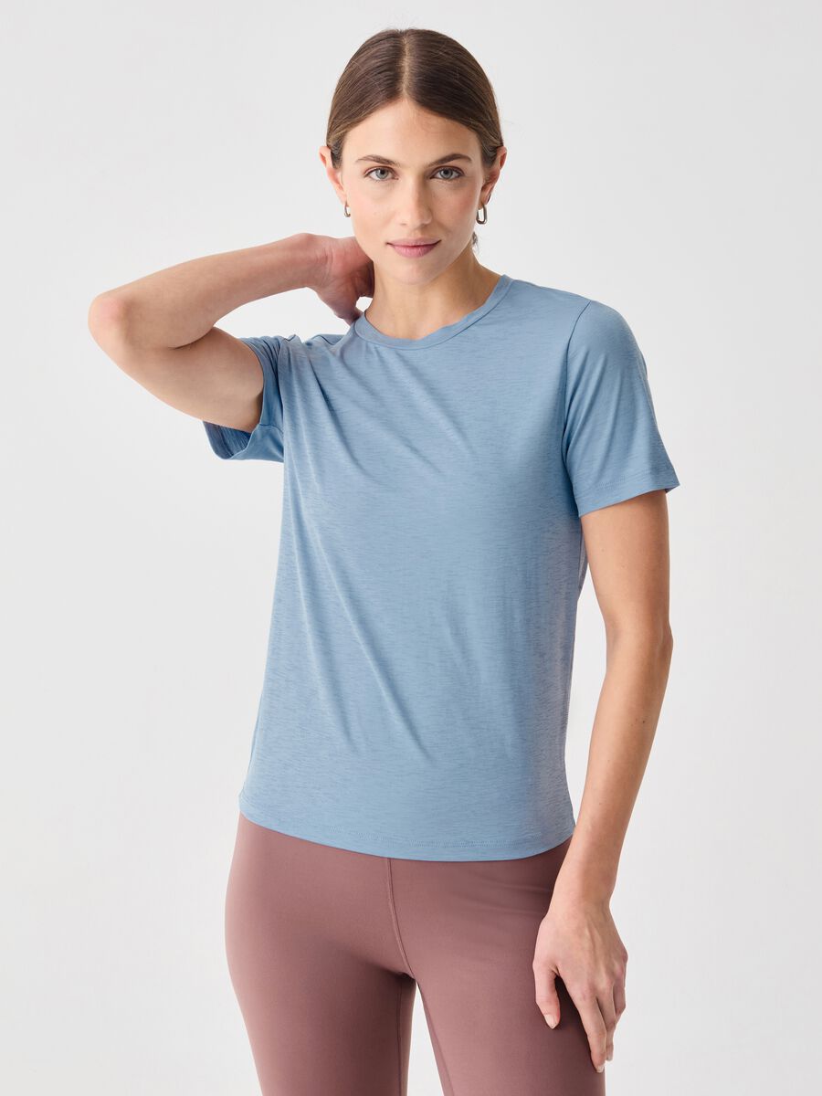 ALTAVIA STUDIO T-shirt in technical fabric_0