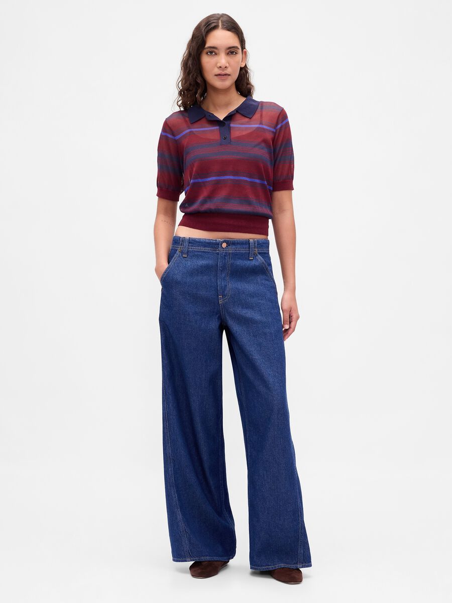 Polo a maniche corte in maglia_2