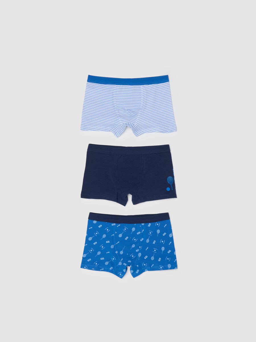 Regular Stretch Cotton Boxer Shorts for Boys by OVS Kids_0