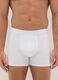 Triple pack of white boxer shorts in stretch cotton, regular fit_1