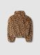 Padded animal print jacket with zip, regular fit_1