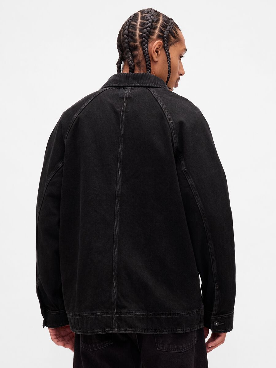 Black cotton jacket_2