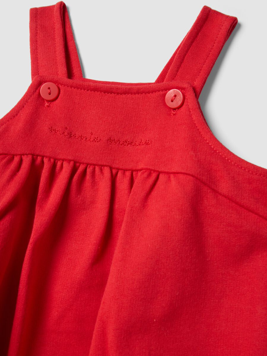 Completo in puro cotone multicolor da neonata con Minnie_3