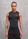 Kombat Active Black Sleeveless Tank Top_0