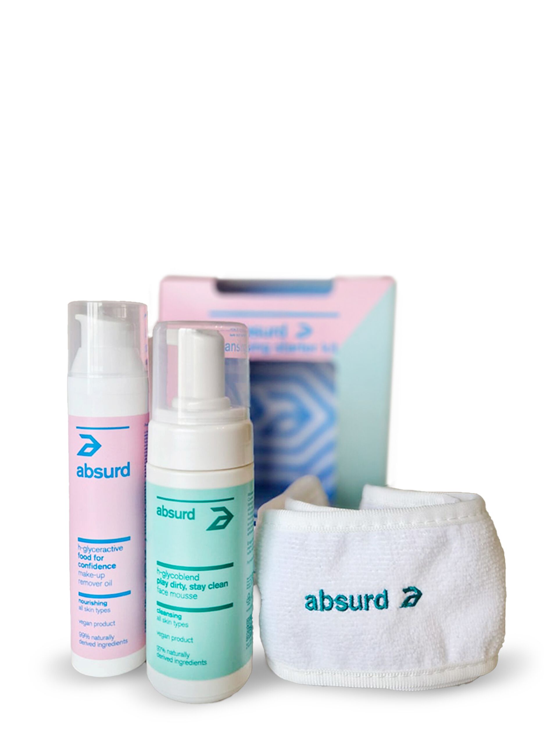 Duo Detergenza: Olio gel struccante e nutriente e Mousse detergente viso Play Dirty Stay Clean
